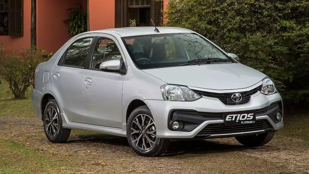 Toyota Etios — Sedan cab available for hire in Kashmir